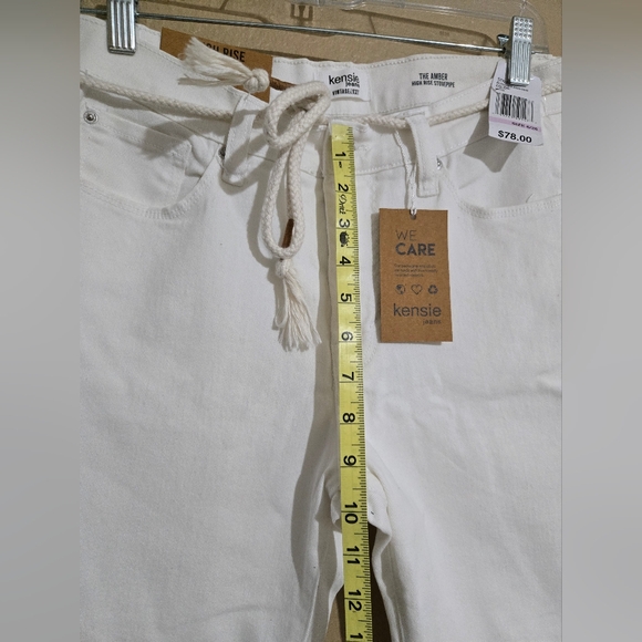 Kensie Crisp White Women's Jeans - Picture 8 of 9